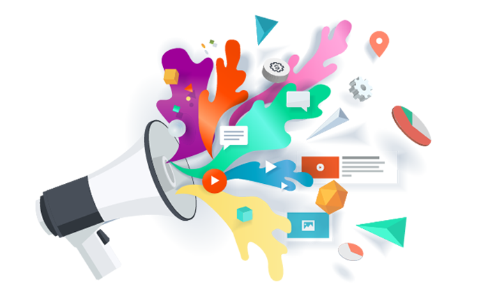 social media advertising hero description